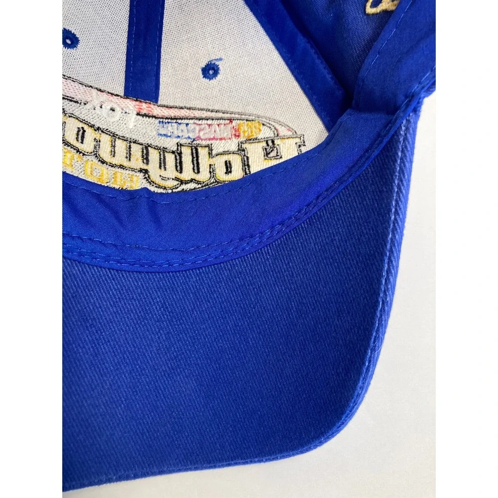Hollywood Hotel Nascar Cap Hat Blue Cotton Twill Jeff Hammond & Daniel Waltrip‎
